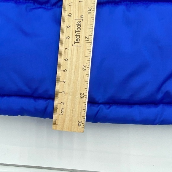 Crewcuts Kids Hooded Puffer Jacket Blue Full Zip Pockets Outerwear Winter 12 - Picture 7 of 11